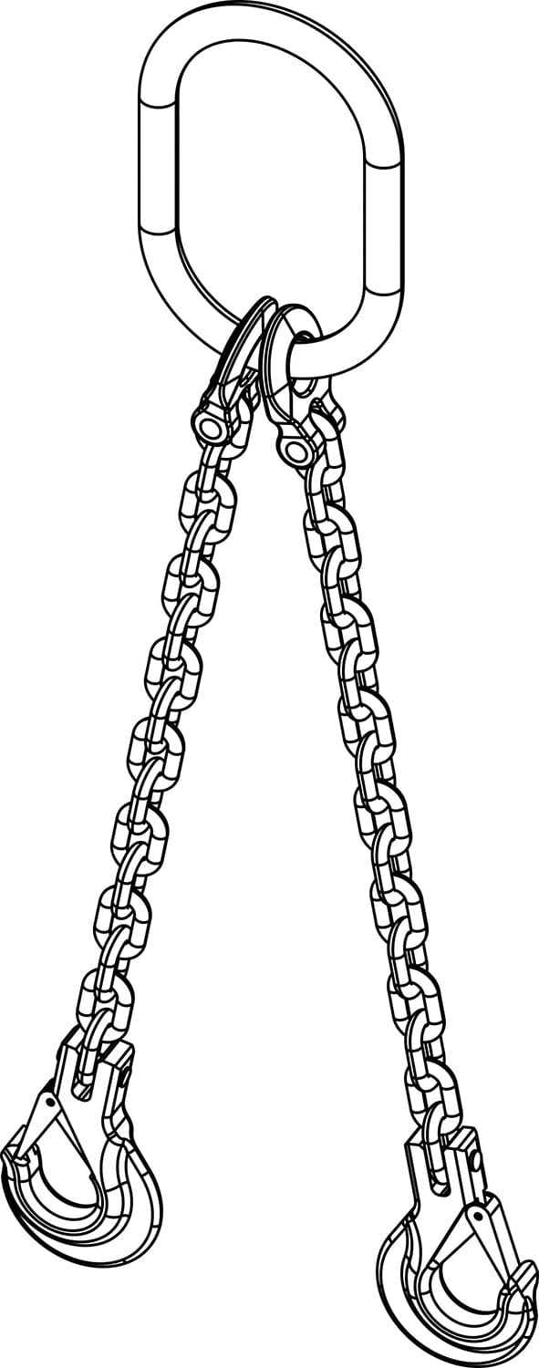 D&B Audiotechnik Z5775.000 Safety Chain - 2t - PSSL ProSound and Stage Lighting