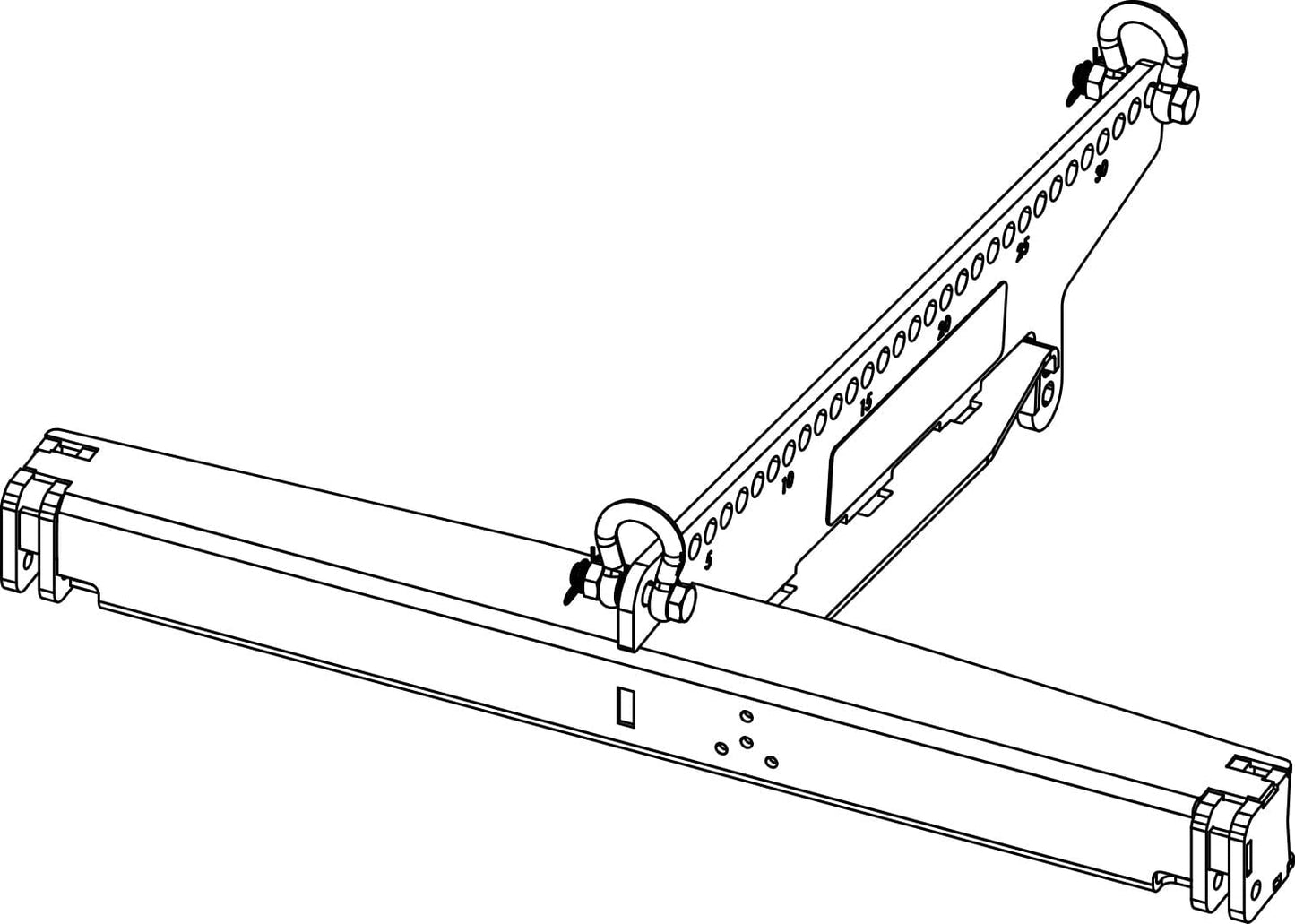 D&B Audiotechnik Z5778.000 XSL Top Mounting Frame - PSSL ProSound and Stage Lighting