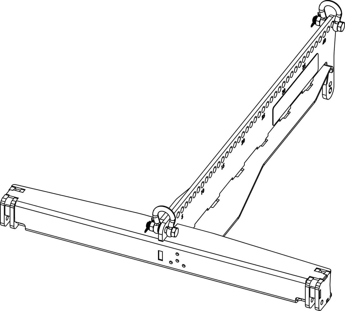 D&B Audiotechnik Z5779.000 XSL SUB Mounting Frame - PSSL ProSound and Stage Lighting