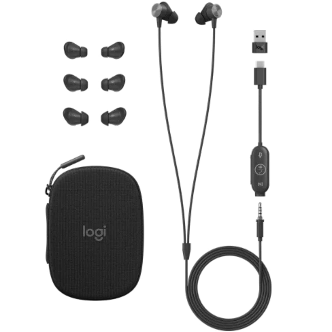 Logitech Zone Wired Earbuds - Solotech