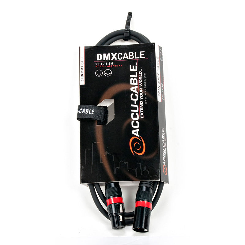 Elation AC3PDMX5 5 FOOT, 3 PIN DMX CABLE