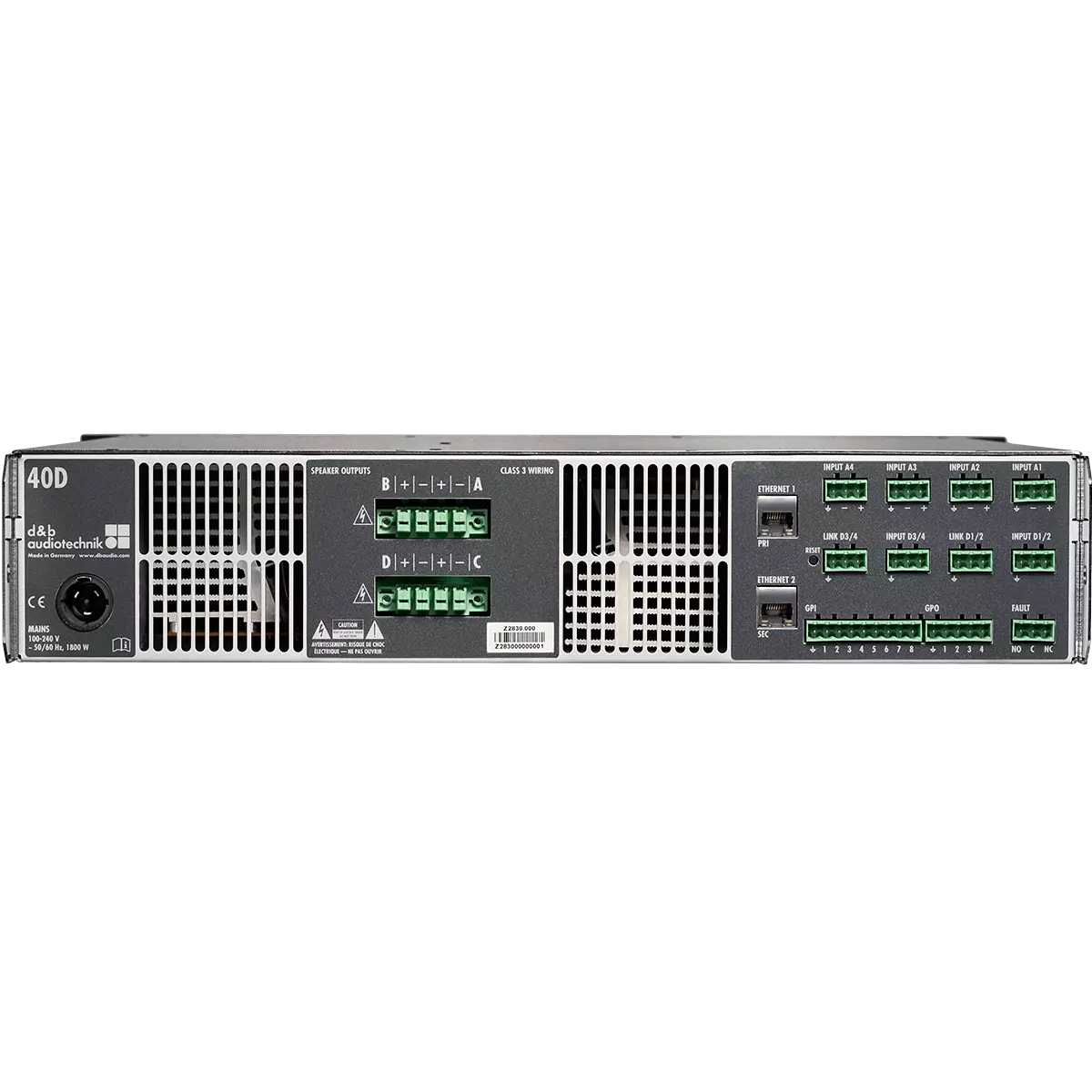 d&b audiotechnik 40D Amplifier