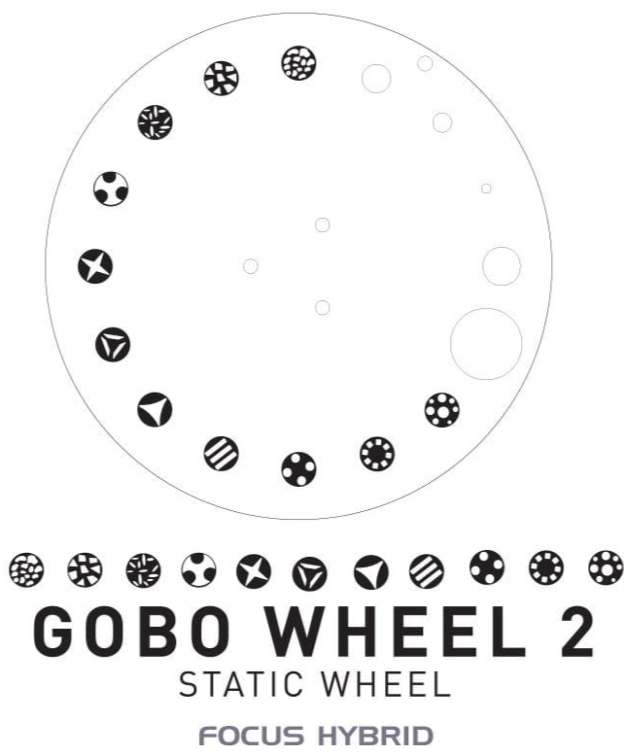 ADJ American DJ FOCUS-HYBRID 200 Watt LED Moving Head with Wired Digital Communication Network - PSSL ProSound and Stage Lighting