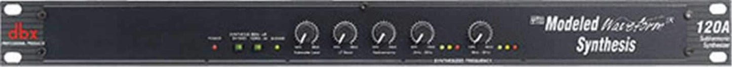 DBX 120A Subharmonic Bass Synthesizer Maximizer - Solotech