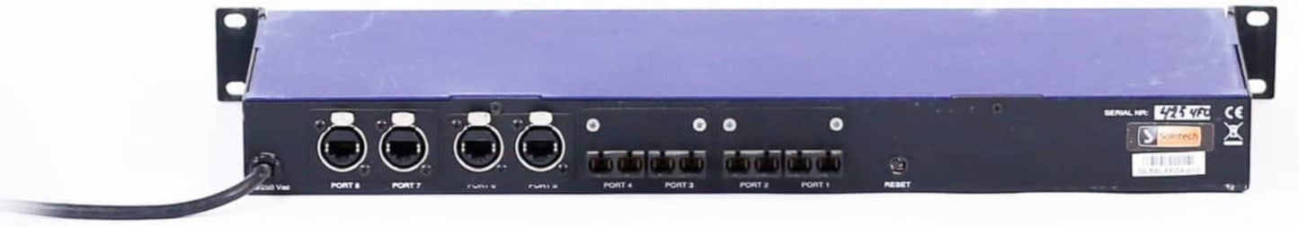 ELC dmXLAN switch8LX FO4 Network Switch - Solotech