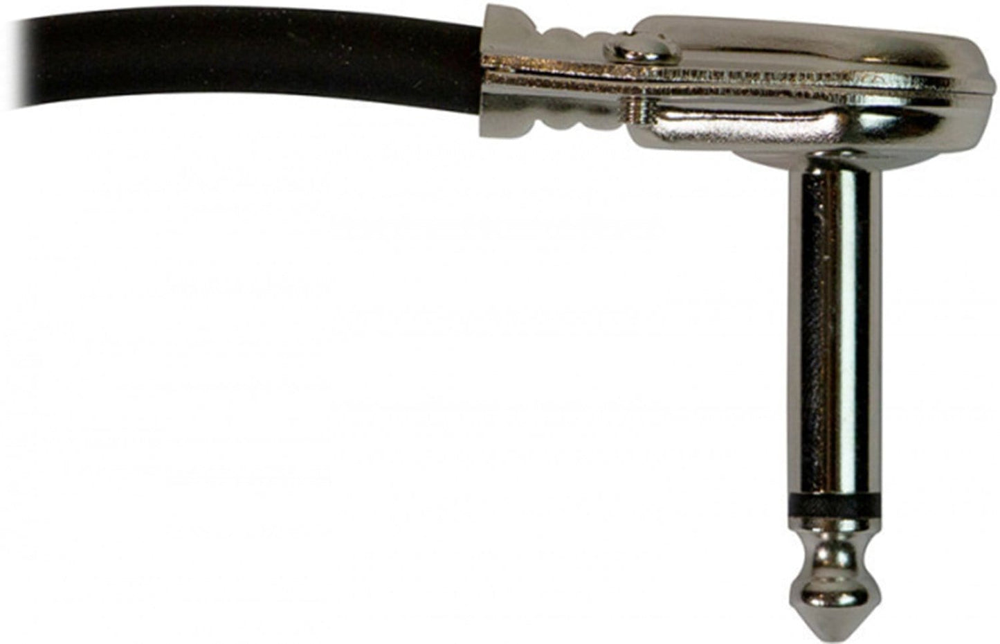 On-Stage PC536B Pancake Style 1/4 TS to 1/4 TS Patch Cable 3-Foot - Solotech