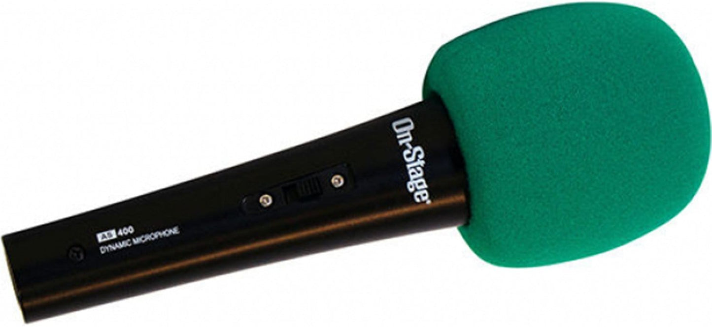 On-Stage ASWS58-GRN Foam Windscreen - Solotech