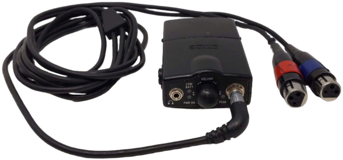 Shure P6HW Wired IEM Belt Pack - Solotech