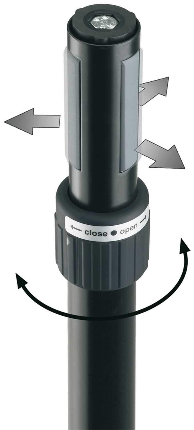 K&M 1967400055 Deluxe Tilting Speaker Adapter - Solotech