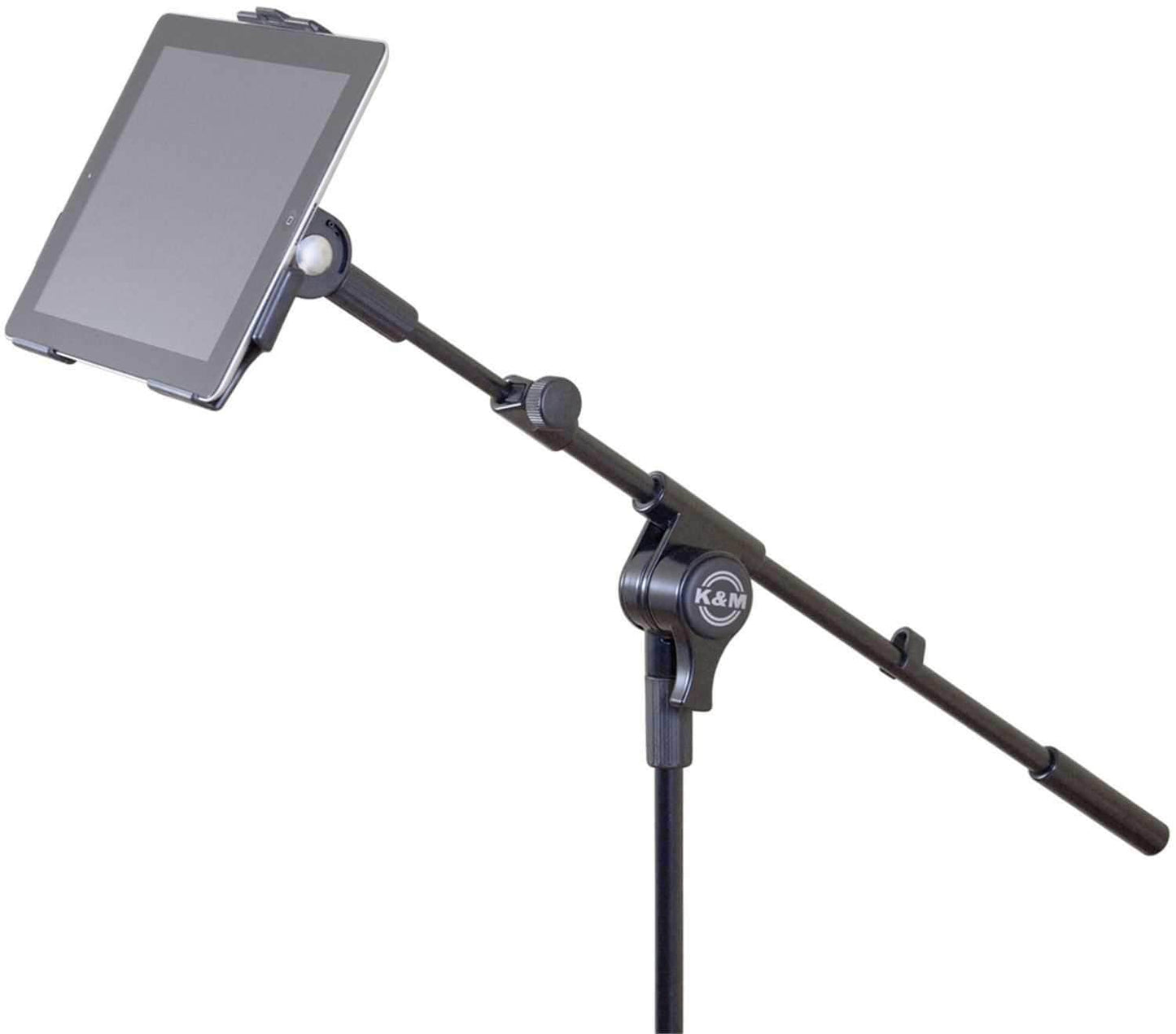 K&M 19712 iPad-2 Microphone Stand Holder Adapter - Solotech