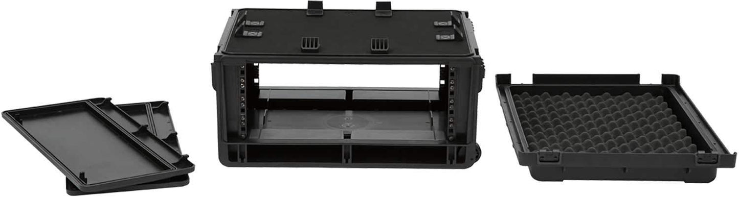 SKB 1SKB-iSF4U Injection Molded Laptop/4U Rack - Solotech