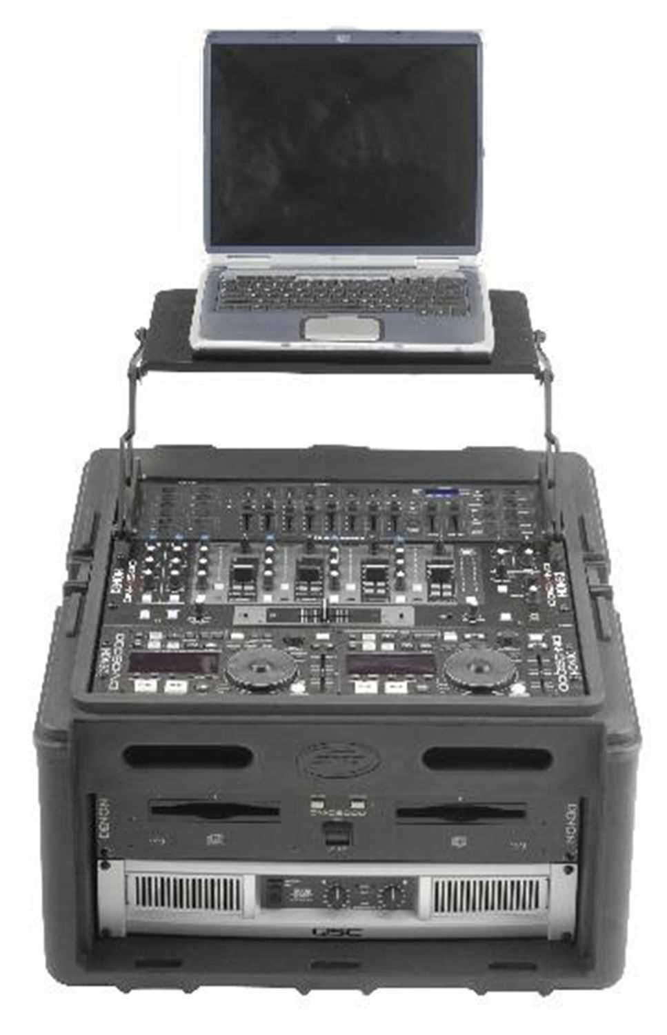 SKB 1SKB-R104 10U x 4U DJ & Video Equipment Rack Case - Solotech