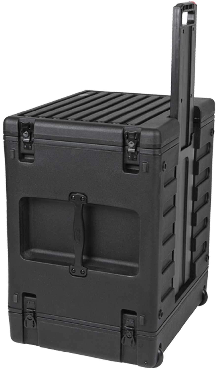 SKB 1SKB-R8UW Roto-Molded 8U Rolling Rack Case - Solotech