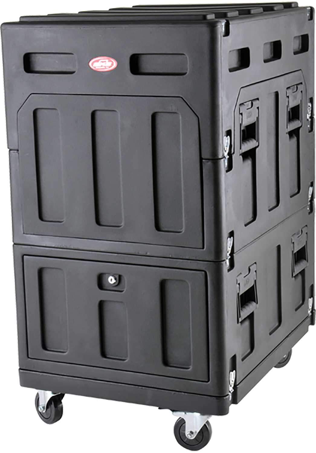 SKB 1SKB19-R1208 Roto Molded Gig Rig Rack Case - Solotech