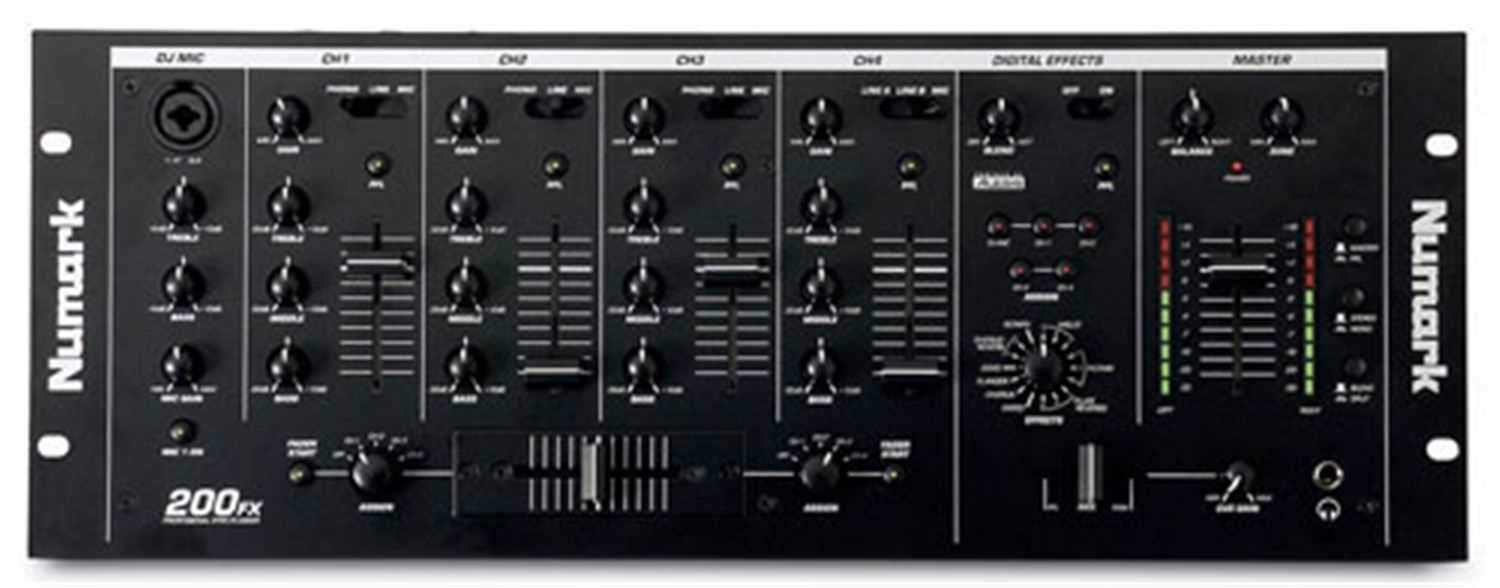 Numark 200FXMKII 19In DJ Mixer with Vocal Effects