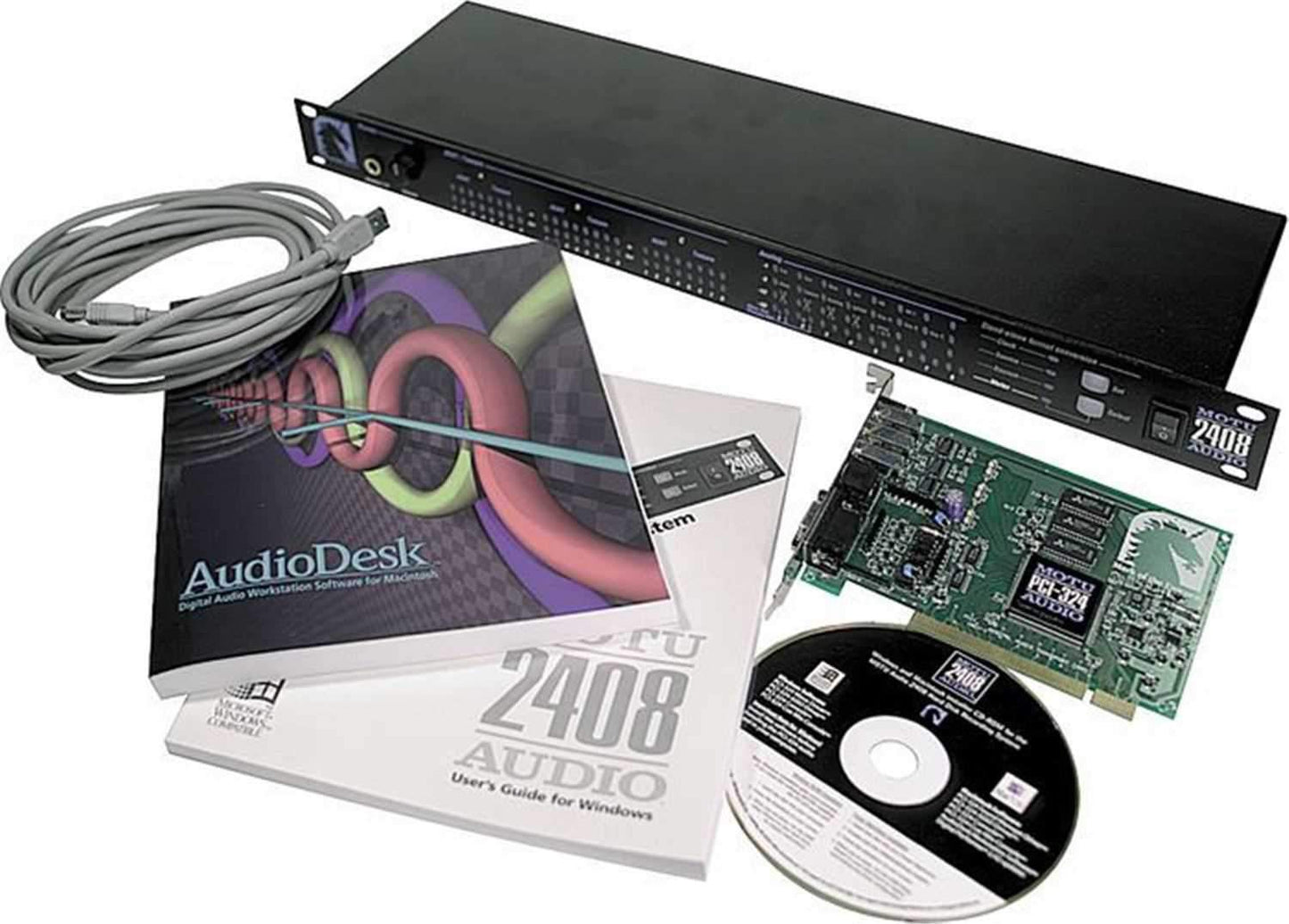 MOTU 2408MK3 Computer Recording Core System - Solotech