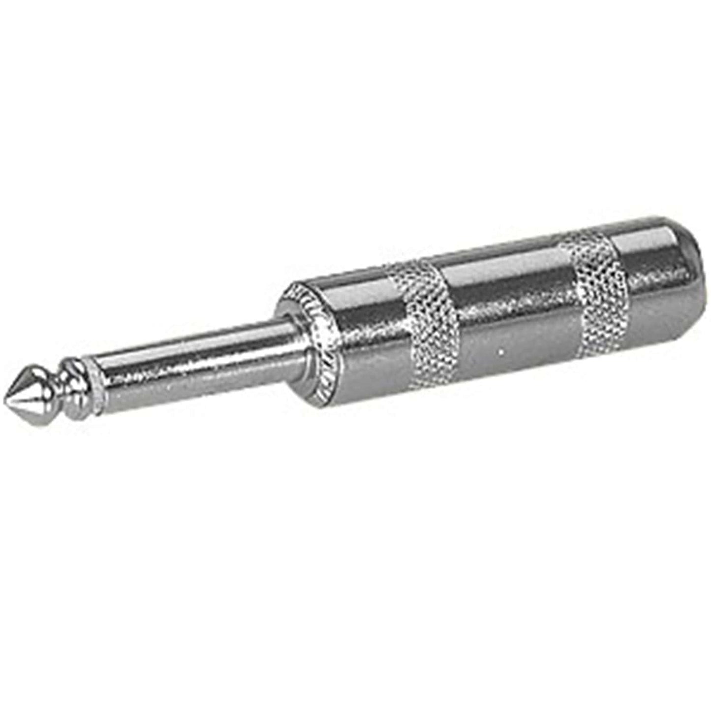 Hosa PLG-025W 1/4 Inch 2 Conductor Plug with Wide Back Opening - Solotech