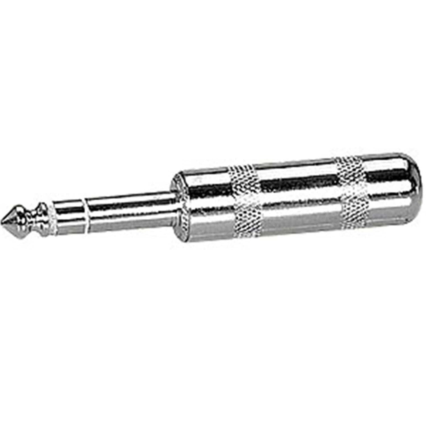 1/4 TRS 3 Conductor Stereo Metal Plug - Solotech