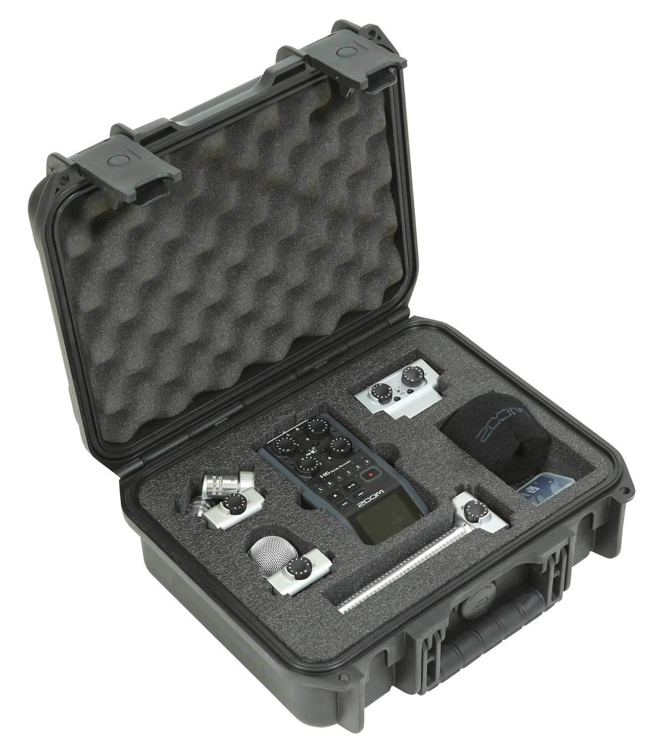 SKB 3I-1209-4-H6B Molded Case for Zoom H6 with Mic - Solotech