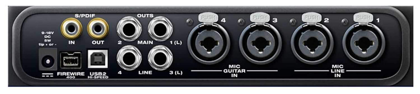 MOTU 4PRE 6ch USB/FW Audio Interface with 4 Micpres - Solotech