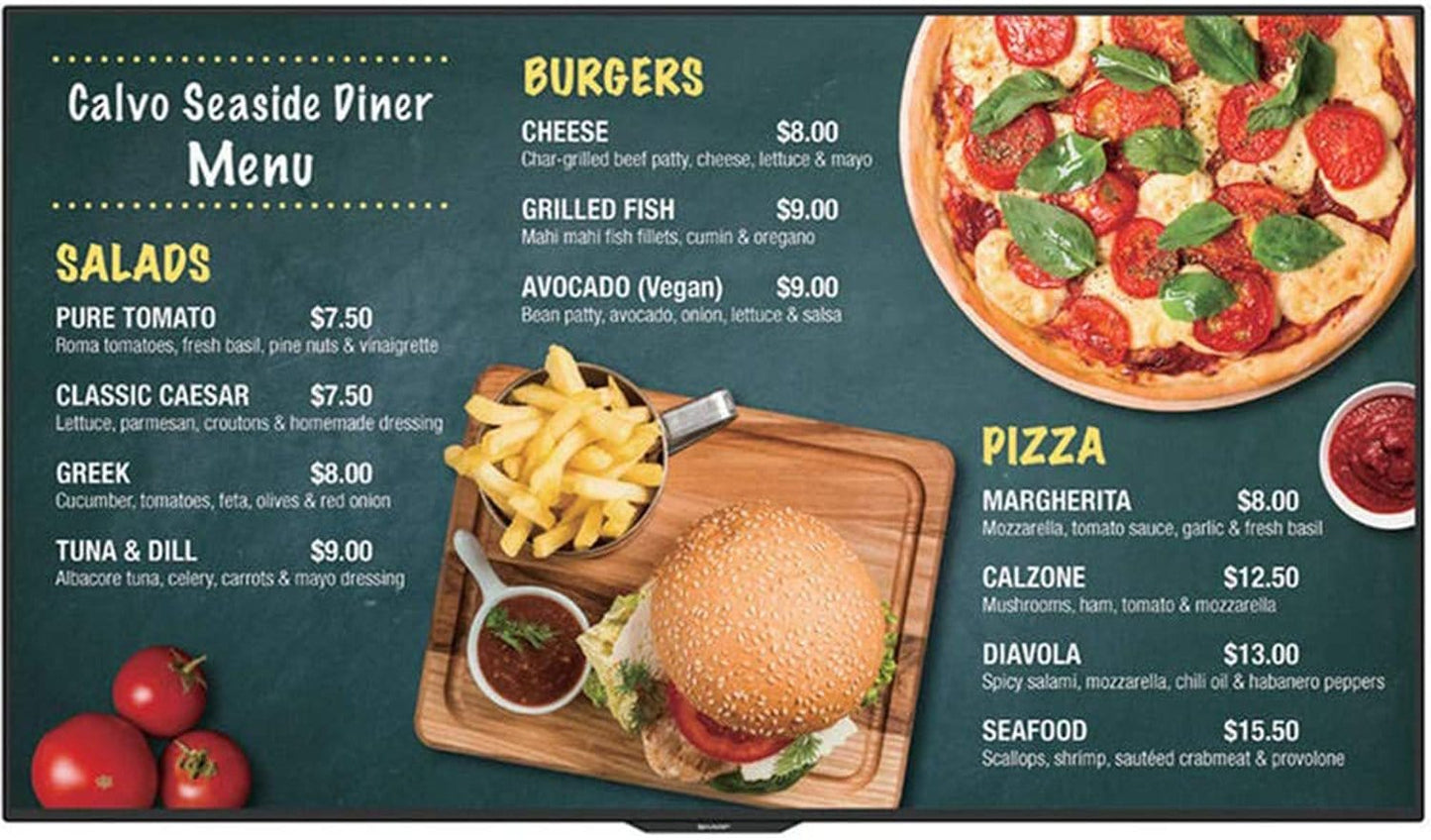 Sharp PNUH601 60-Inch 4K LCD TV - Solotech