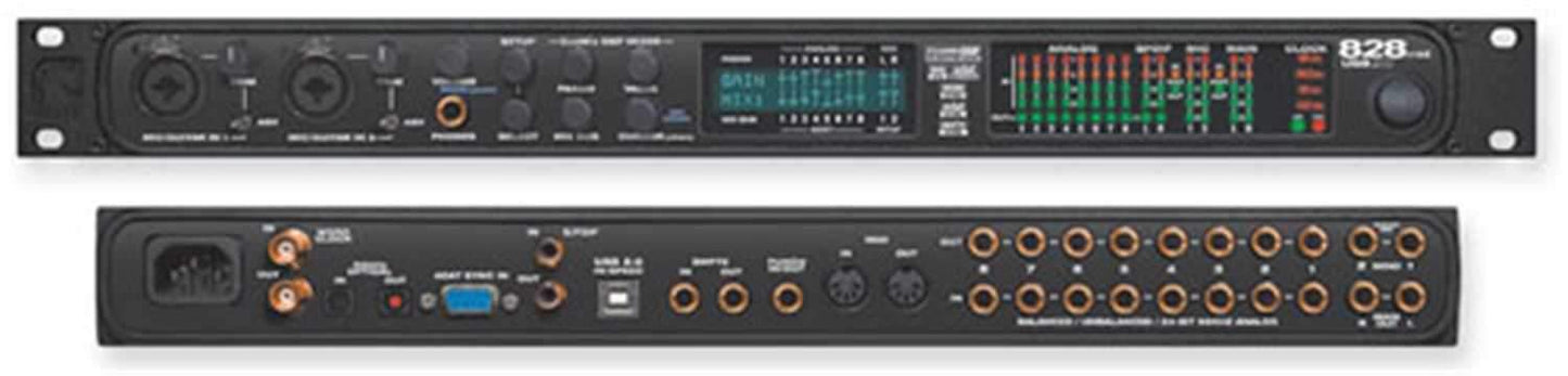 MOTU 828MKII-USB Audio Interface USB - Solotech