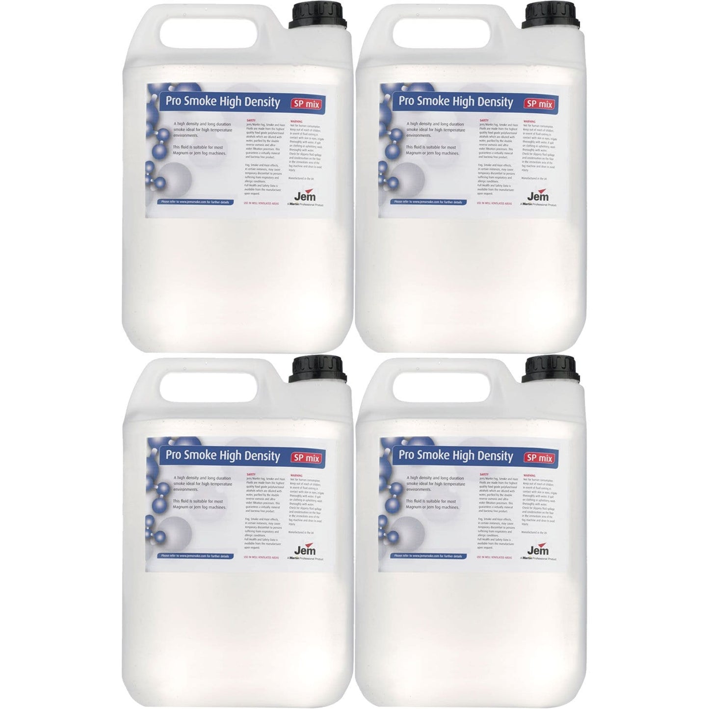 Martin Pro Smoke High-Density Fluid 1.3 Gal 4-Pack - Solotech