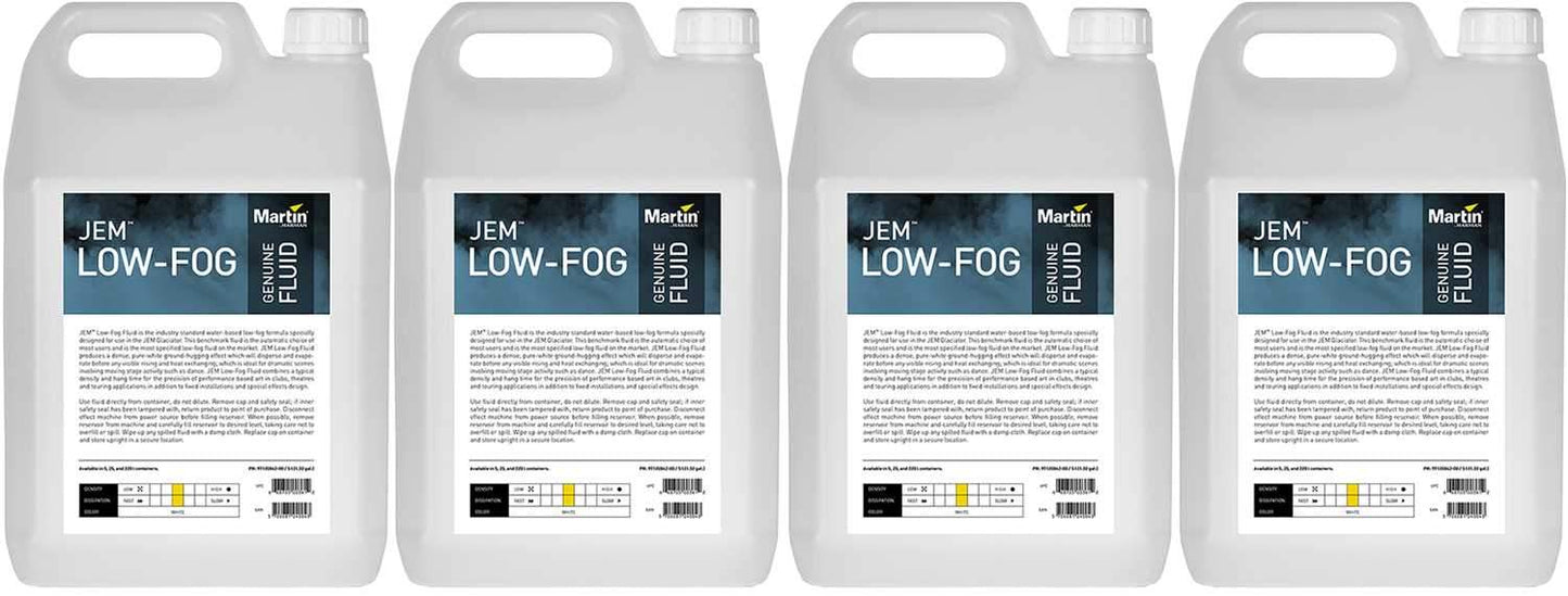 Martin JEM Low-Fog Fluid 4x5L - Solotech