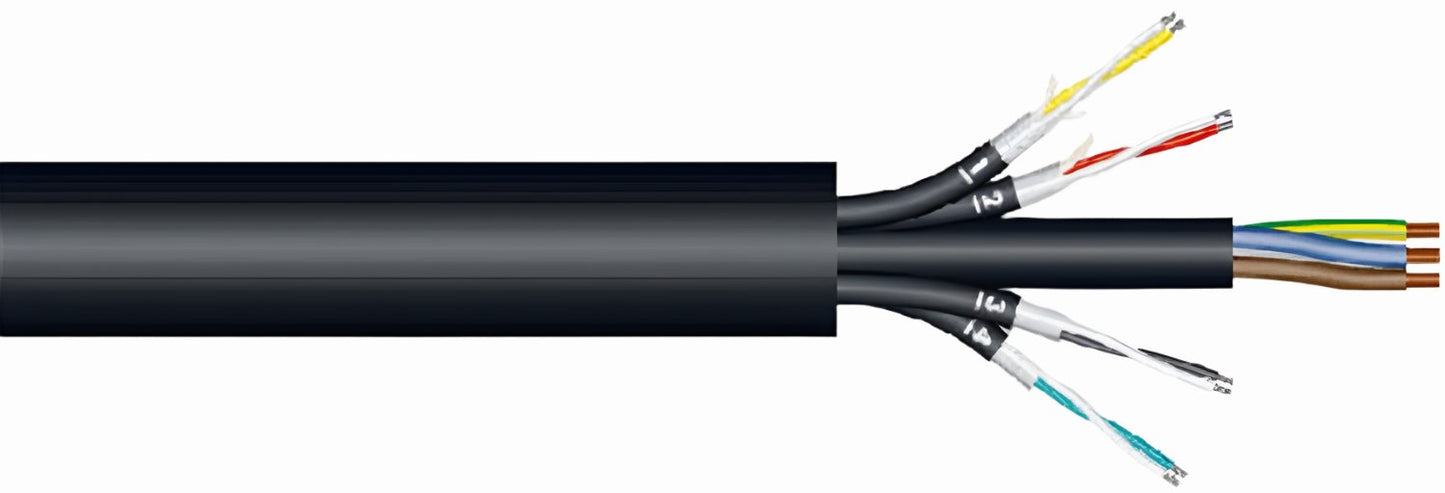 Accu-Cable 300Ft Spool Bulk DMX 5-Pin Cable - Solotech