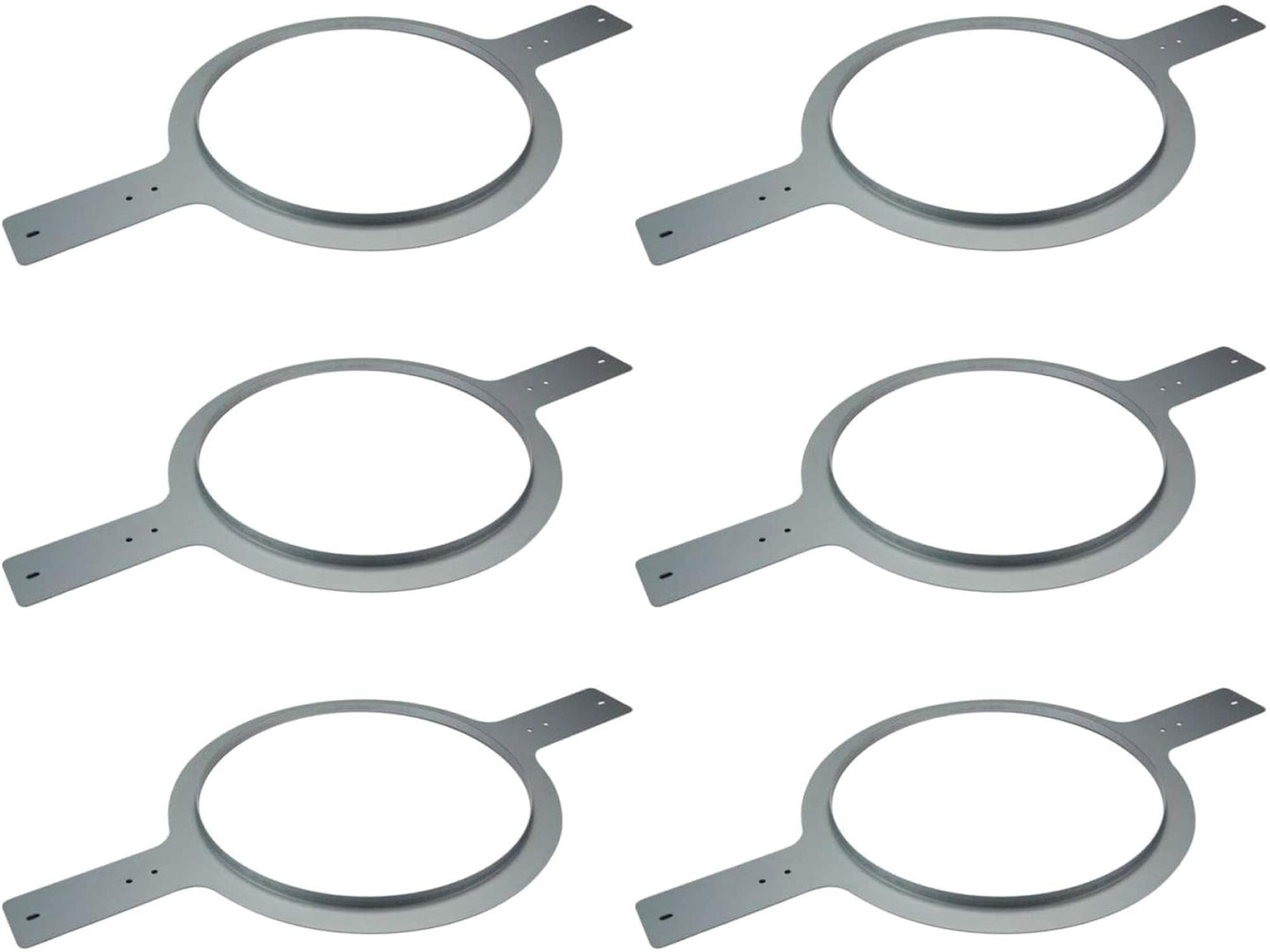 QSC ADC-MRS Flanged Mud Ring Bracket 6 Pack - Solotech