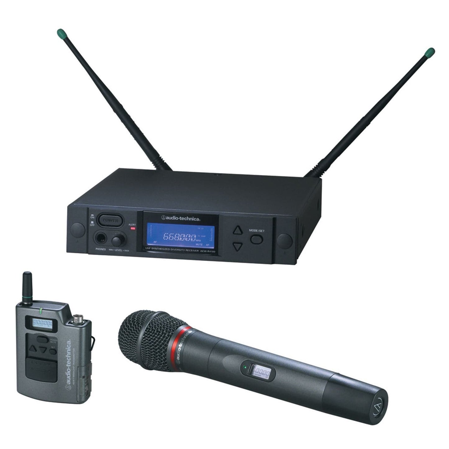 Audio Technica 4314A 4000 Handheld/Bodypack System - Solotech