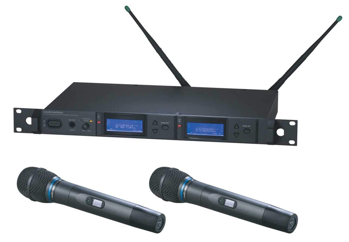 Audio Technica 5255A 5000 Dual Hand Wireless Mic - Solotech