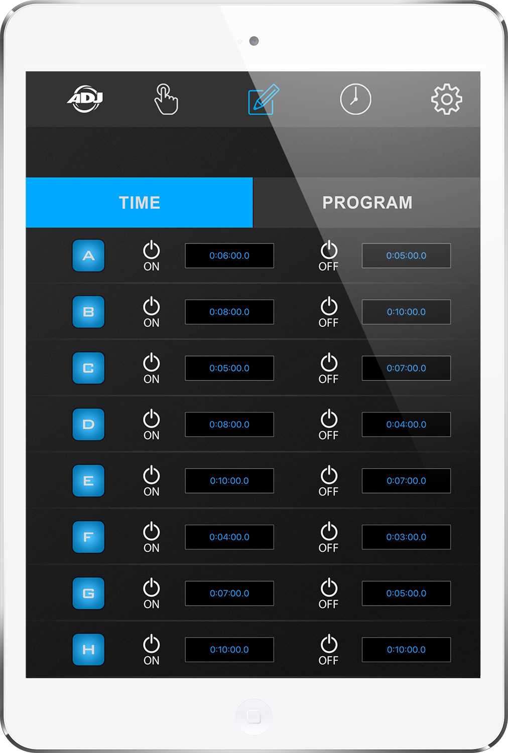 ADJ American DJ Airstream Wifi Bar 4-Channel Wireless Switch - Solotech