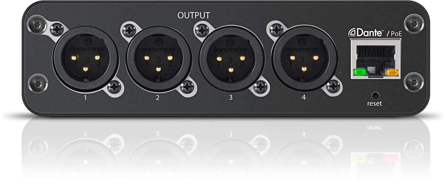 Shure ANI4OUT-XLR 4-Out Audio Network Interface