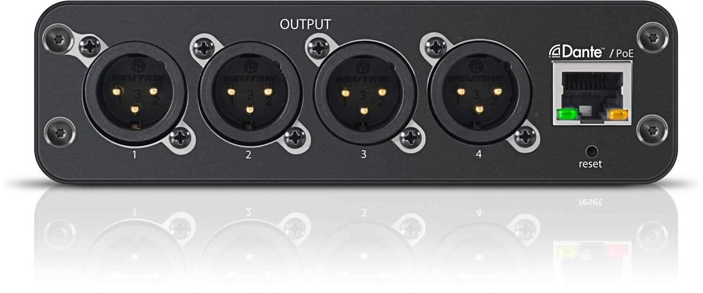 Shure ANI4OUT-XLR 4-Out Audio Network Interface - Solotech