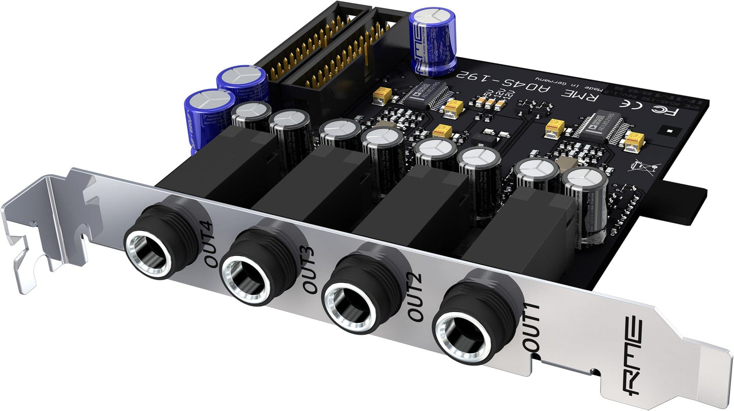 RME AO4S-192 AIO 4-Channel Analog Output Expansion Board for HDSPe AIO - PSSL ProSound and Stage Lighting