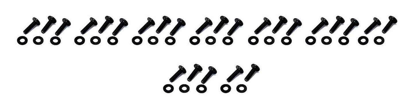 Odyssey Rack Rail Screws & Washers (25 Pack) - Solotech