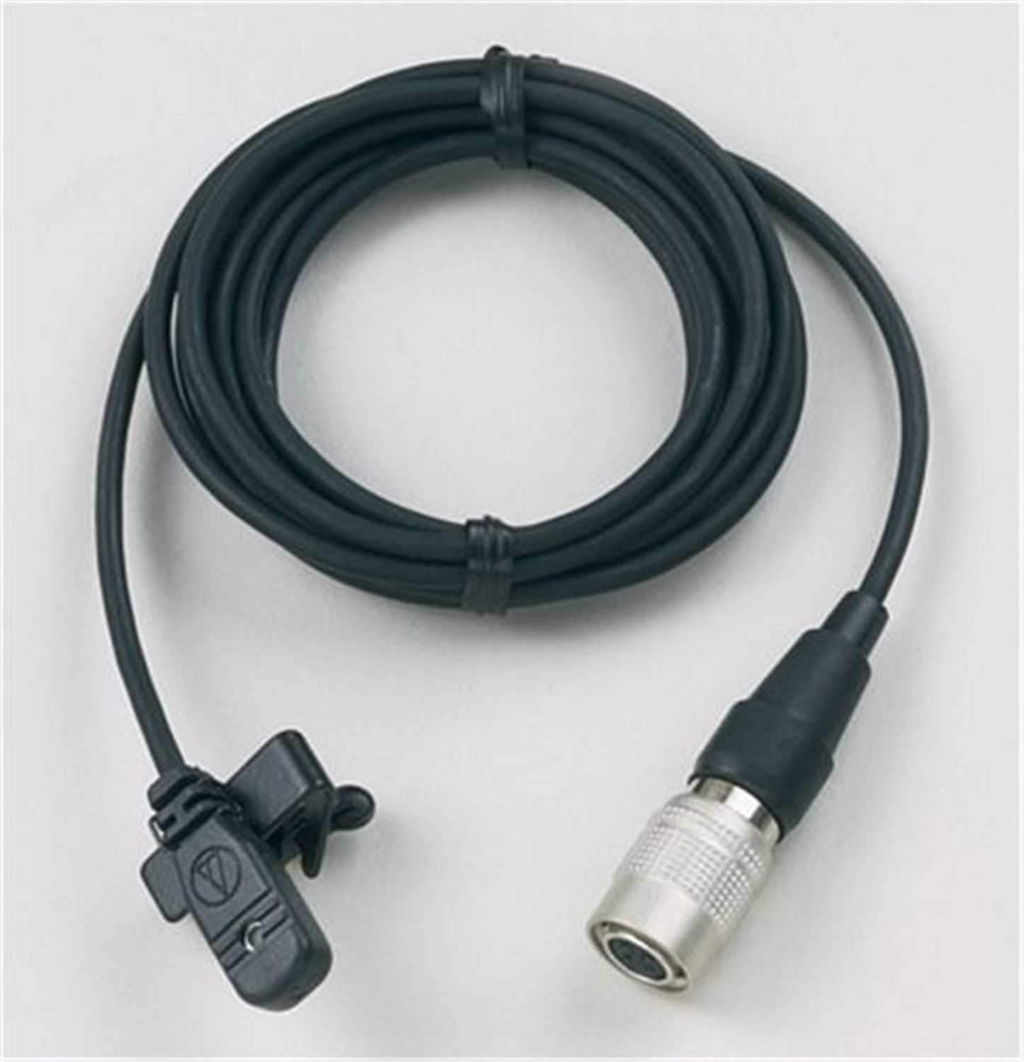 Audio Technica MT-830-CW Black Lavalier Mic - Solotech