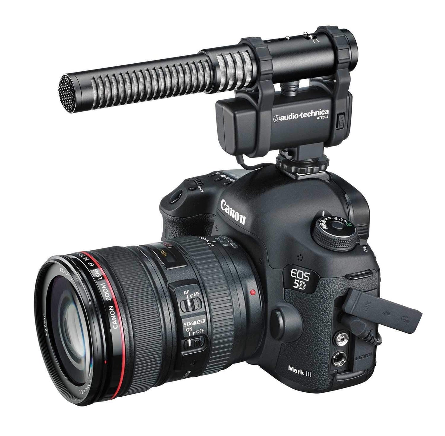 Audio Technica AT8024 Camera Mount Microphone - Solotech