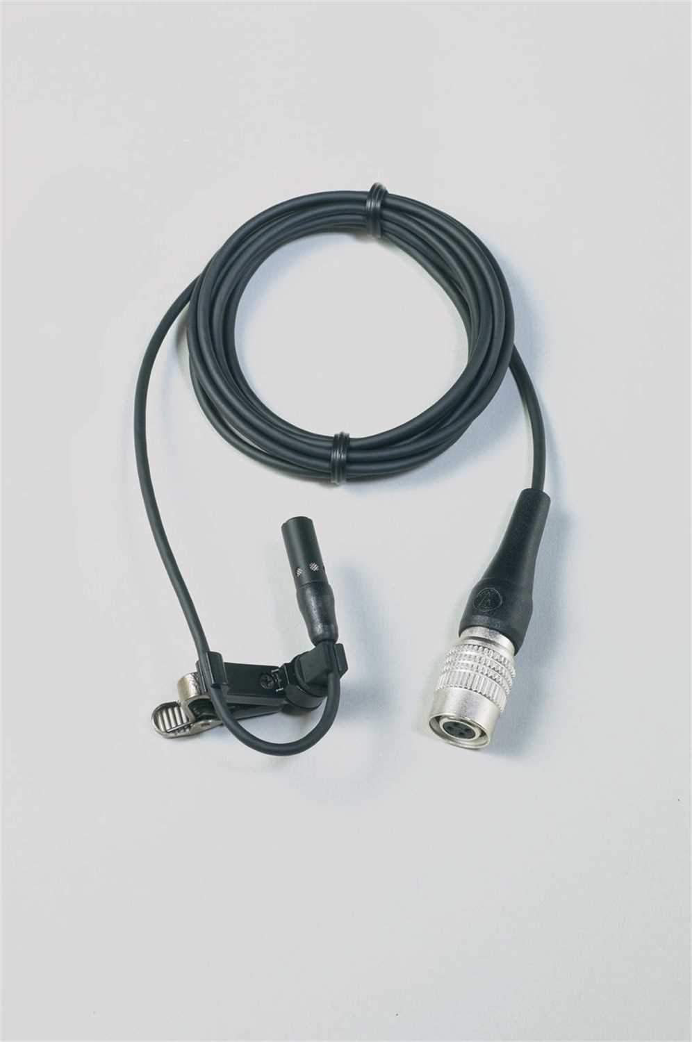 Audio Technica AT898CW Sub Mini Lav Mic with 4Pin HRS - Solotech