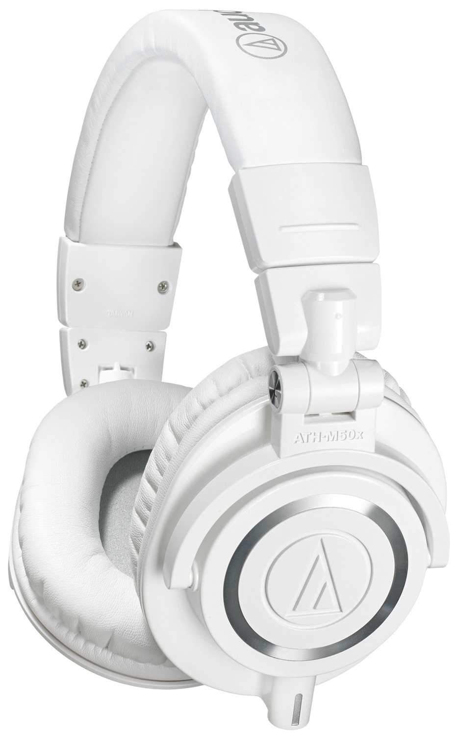 ヘッドホン ATH - M50X WH Audio Technica ATHM50XWH Pro DJ Headphones - White – Solotech
