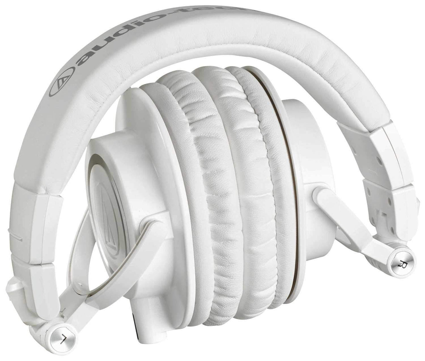Audio Technica ATHM50XWH Pro DJ Headphones - White - Solotech
