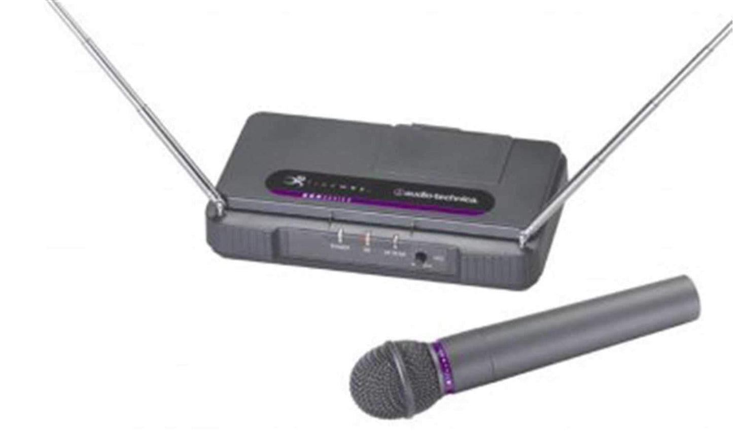 Audio Technica ATW202 Handheld Wireless Mic System - Solotech