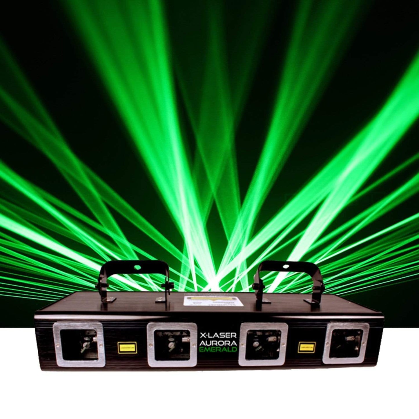 X-Laser Aurora Emerald Quad Green 280mW Laser - Solotech