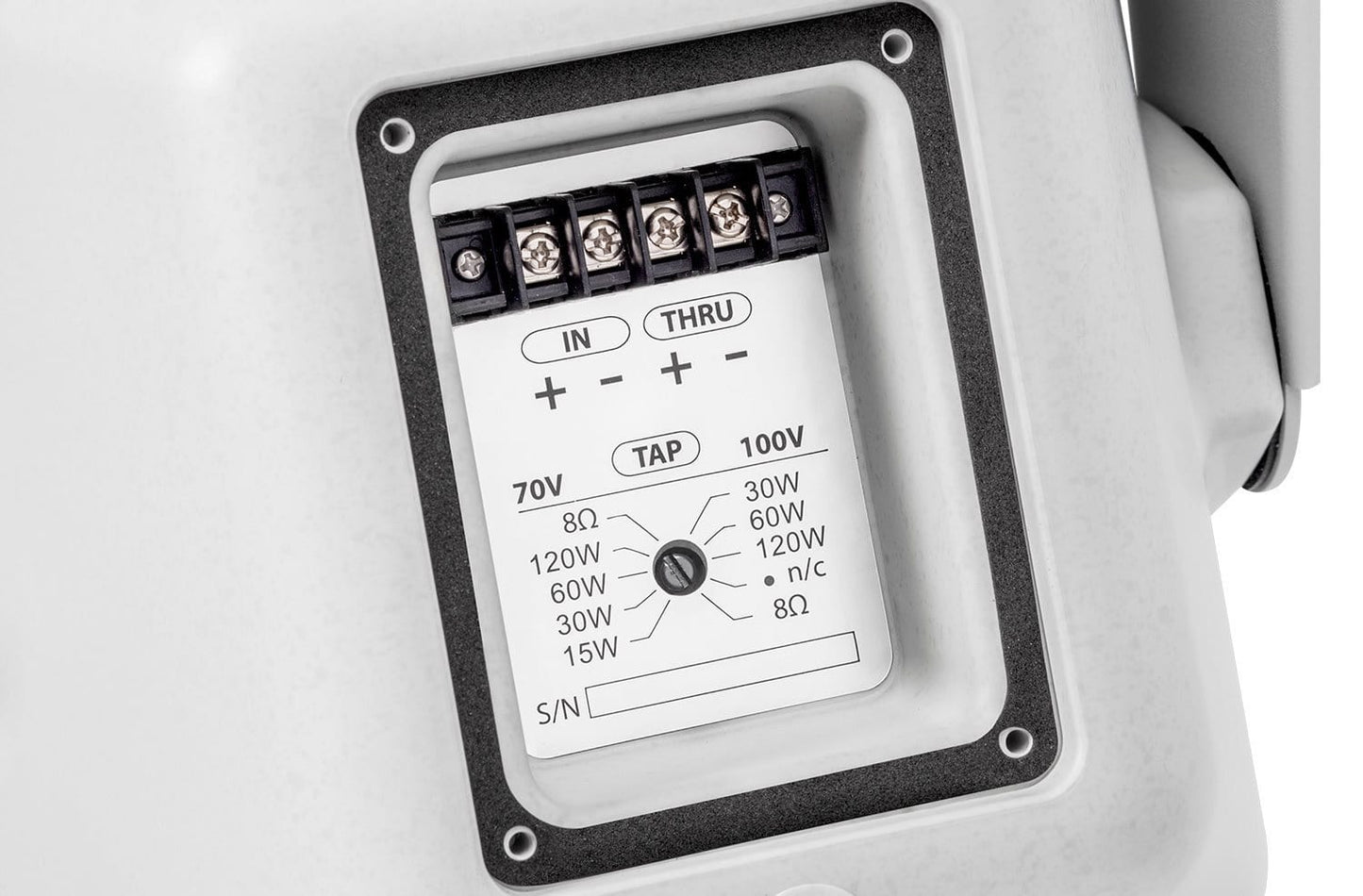 JBL AWC62 Compact All-Weather Coax Speaker - Gray - Solotech