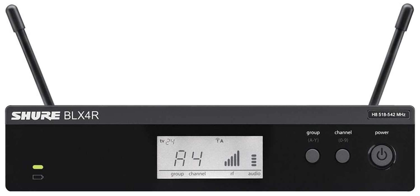 Shure BLX14RW93 Wireless Lavalier Syst with Wl93 H10 - Solotech