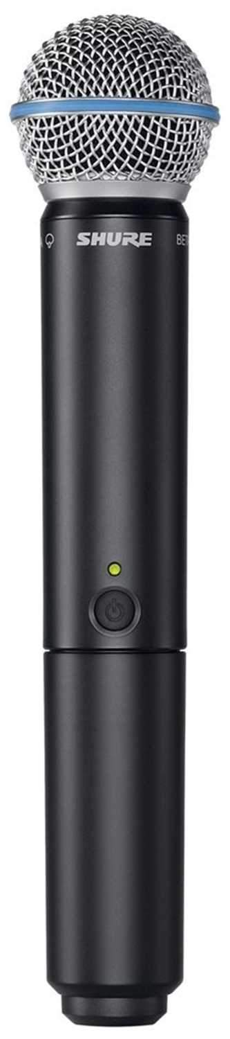 Shure BLX24 Wireless Handheld Mic Sys w Beta58 H9 - Solotech