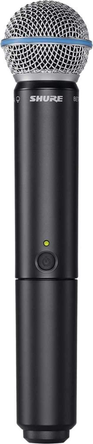 Shure BLX24RB58 Wireless Rachmount Handheld Mic with Beta58 H9 - Solotech