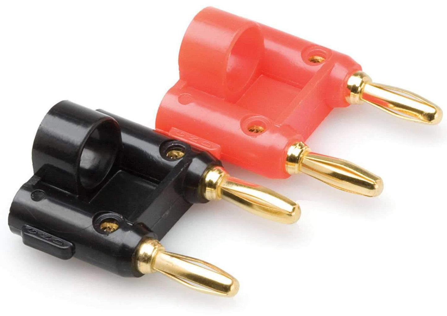 Hosa Dual Banana Connector - 2 pc - Solotech