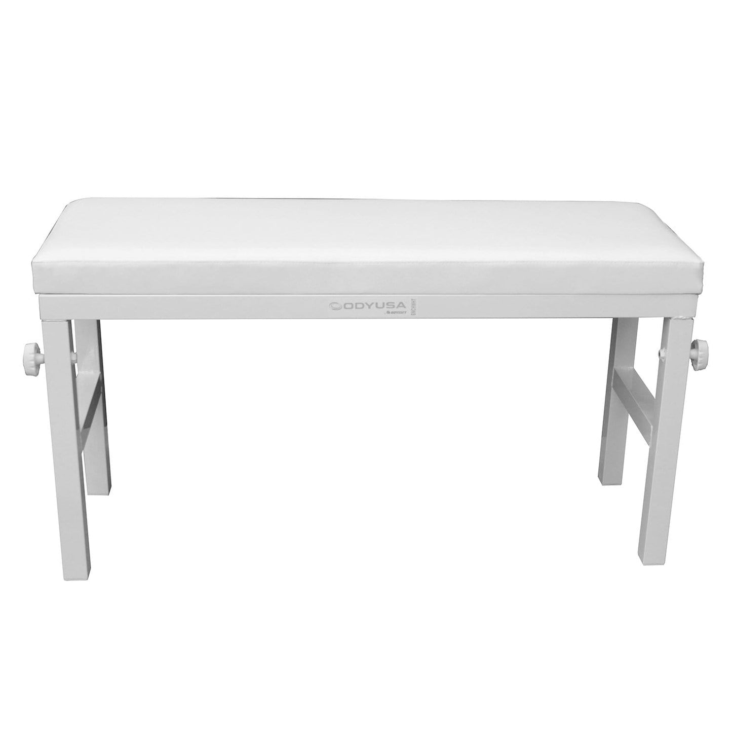 Odyssey BNCHWHT 40in Portable Luxe Bench White - Solotech